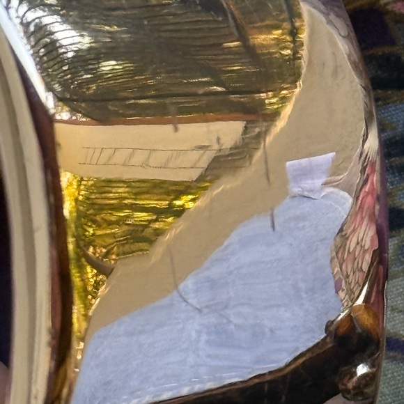 AKKAD brand cuff bracelet PAVÉ OMBRÉ lilacs to pinks crystals -rose-gold tone - Picture 14 of 15